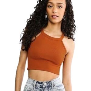 Free People Bella Cropped Tank Top